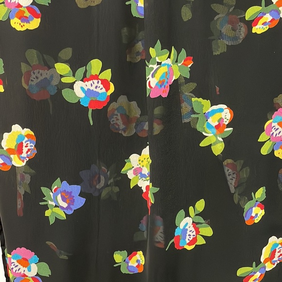 High Low Sheer Button Up - Picture 8 of 9